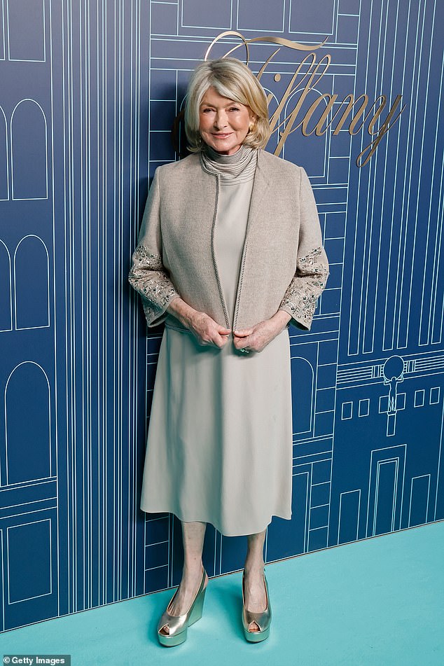 Все еще на вечеринках: замечено на открытии The Landmark на Tiffany & Co 5th Avenue в апреле 2023 года в Нью-Йорке.
