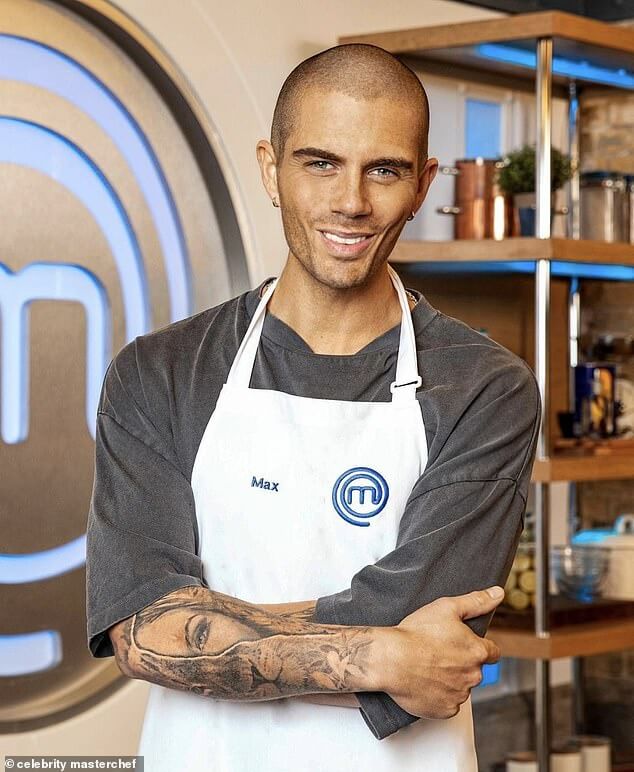 Ой! 34-летний Макс Джордж рассказал, что солгал, чтобы попасть на Celebrity Masterchef, сказав продюсерам, что готовит в среднем четыре раза в неделю, хотя обычно это происходит раз в неделю.