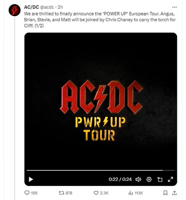 AC/DC объявили, что вернутся с европейским туром этим летом, включая два концерта на стадионе Уэмбли.