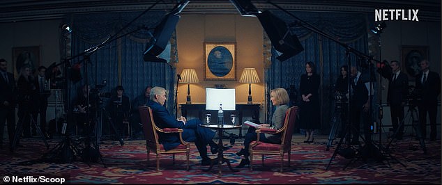 Звезда «Я ненавижу Сьюзи» была занята продвижением фильма Netflix «Сенсация», в котором драматизируется пресловутое интервью 2019 года между принцем Эндрю и Эмили Мейтлис.