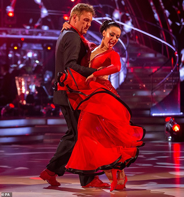 Звезда Strictly выступала в качестве профессионального танцора в реалити-шоу BBC с 2017 по 2022 год (на фото 2017 года).