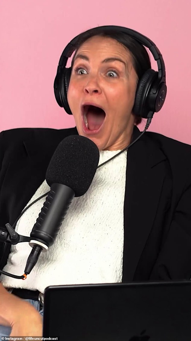'Ты плачешь?'  — спросила сбитая с толку Лора Бирн (на фото), все еще веря, что ее подруга читает электронное письмо слушателя.