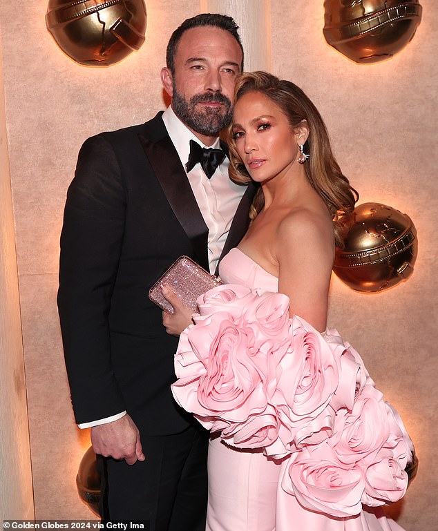 Пара поженилась на церемонии в Лас-Вегасе в июле 2022 года, а затем в августе 2022 года состоялась роскошная свадьба в его поместье в Джорджии; фото сделано в январе 2024 года.