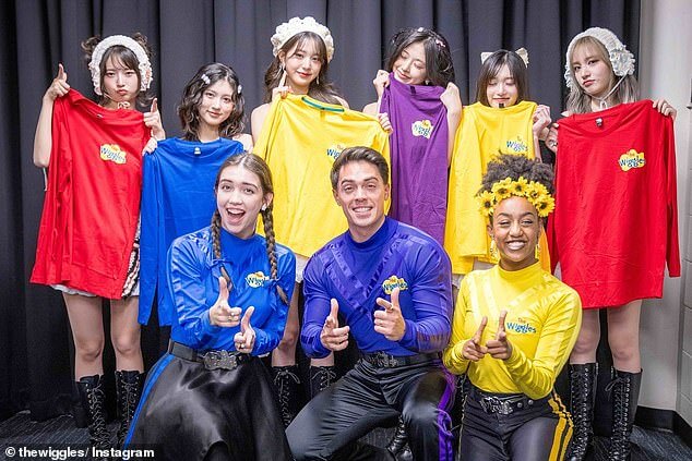 Легендарная австралийская детская группа The Wiggles анонсировала необычное сотрудничество с женской K-Pop группой IVE