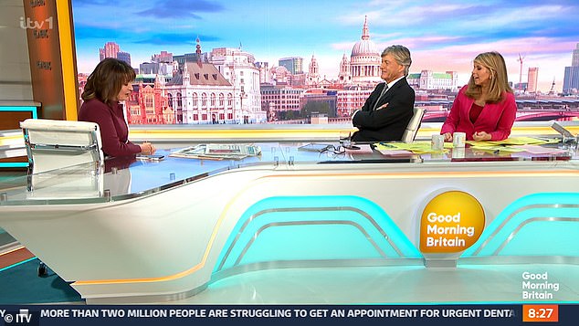 Появившись на шоу Good Morning Britain, Лоррейн поделилась: 