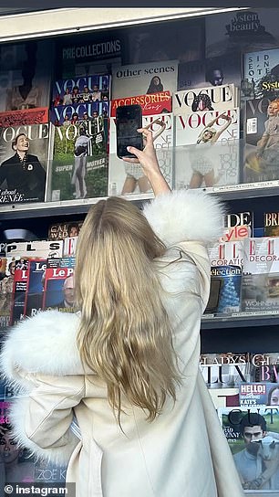 Помимо мартовской обложки Vogue France, Эддисон также попала на февральскую обложку Rolling Stone.