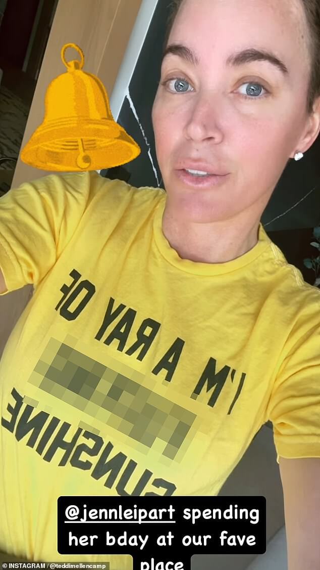 Тедди Мелленкамп использовала Instagram Stories, чтобы объявить о последнем дне облучения на фоне продолжающейся борьбы с раком